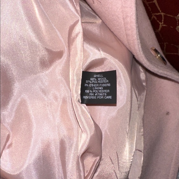 Michael Kors Blush Wool Coat - Picture 4 of 9
